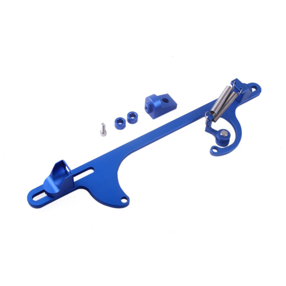 RASTP - Arrived Billet Aluminum Throttle Cable Bracket Carburetor Bracket for Holley 4150 & 4160 Series Carburetor RS-THB002