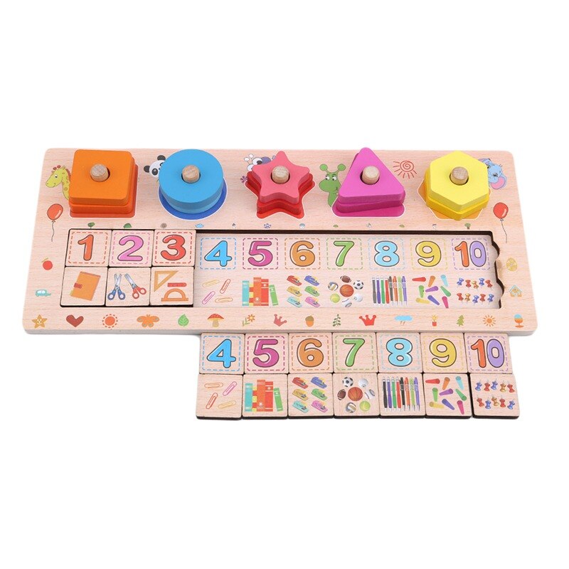 99 tabella di moltiplicazione giocattoli matematici giocattolo di matematica in legno per bambini 10*10 blocchi di Figure Baby impara i regali educativi Montessori giocattoli per bambini: design10