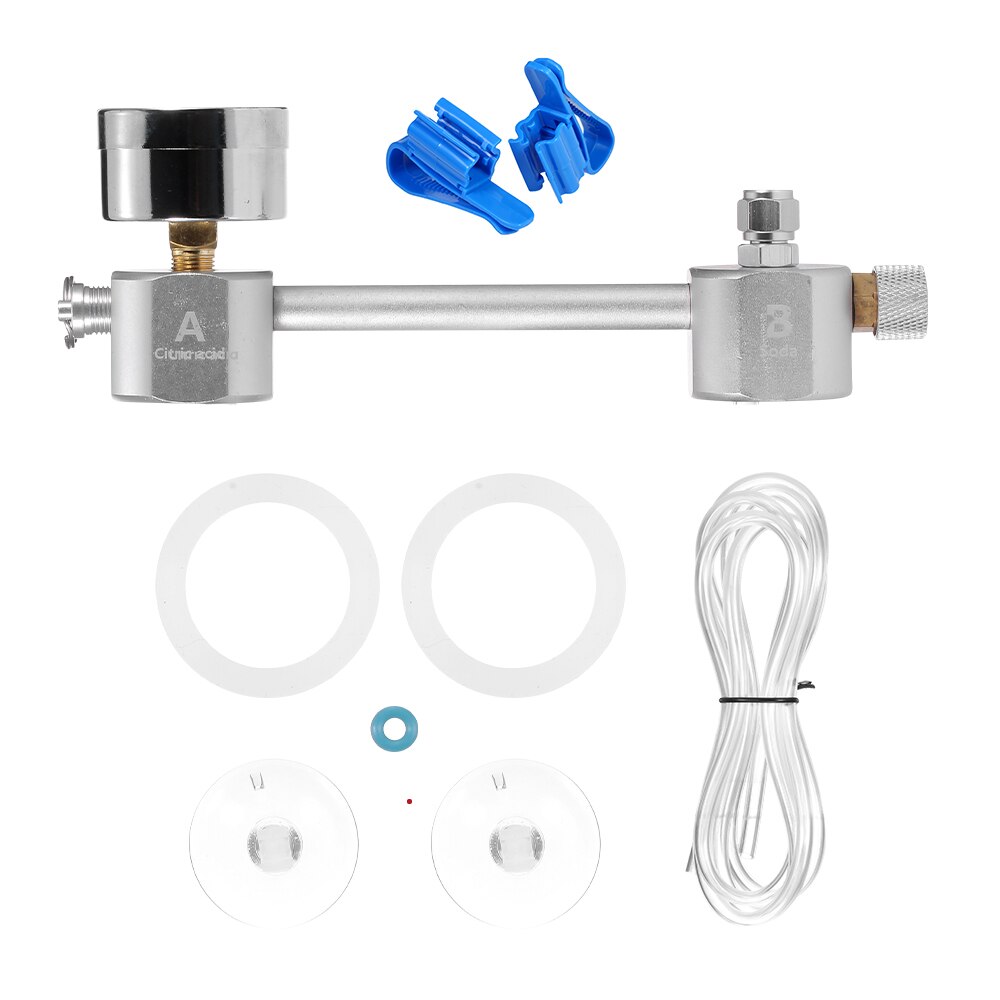 Aquarium Diy CO2 Generator Systeem Kit CO2 Generator Met Magneetventiel Bubble Counter &amp; Check Kooldioxide Voor Aquarium Planten: B style 1