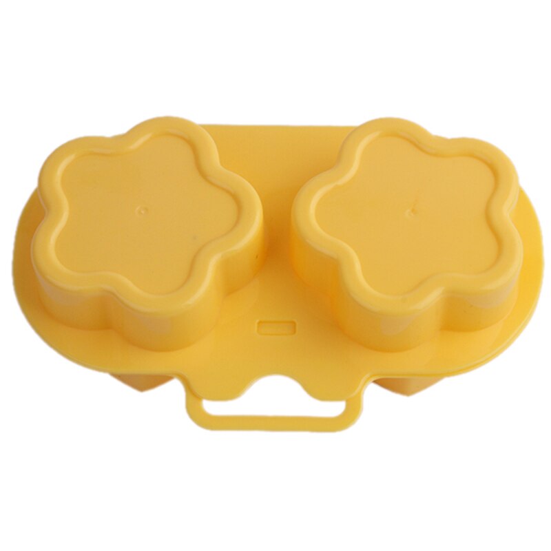 flor y en forma de corazón de microondas huevo moldes para cocina huevo vapor perfecto para Muffin inglés sándwich de huevo