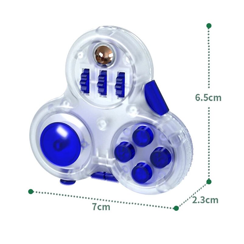 Antistress Fidget Toy giocattoli sensoriali Decom press ion toy Press Antiestres ansia rilievo De press ion Finger trottola