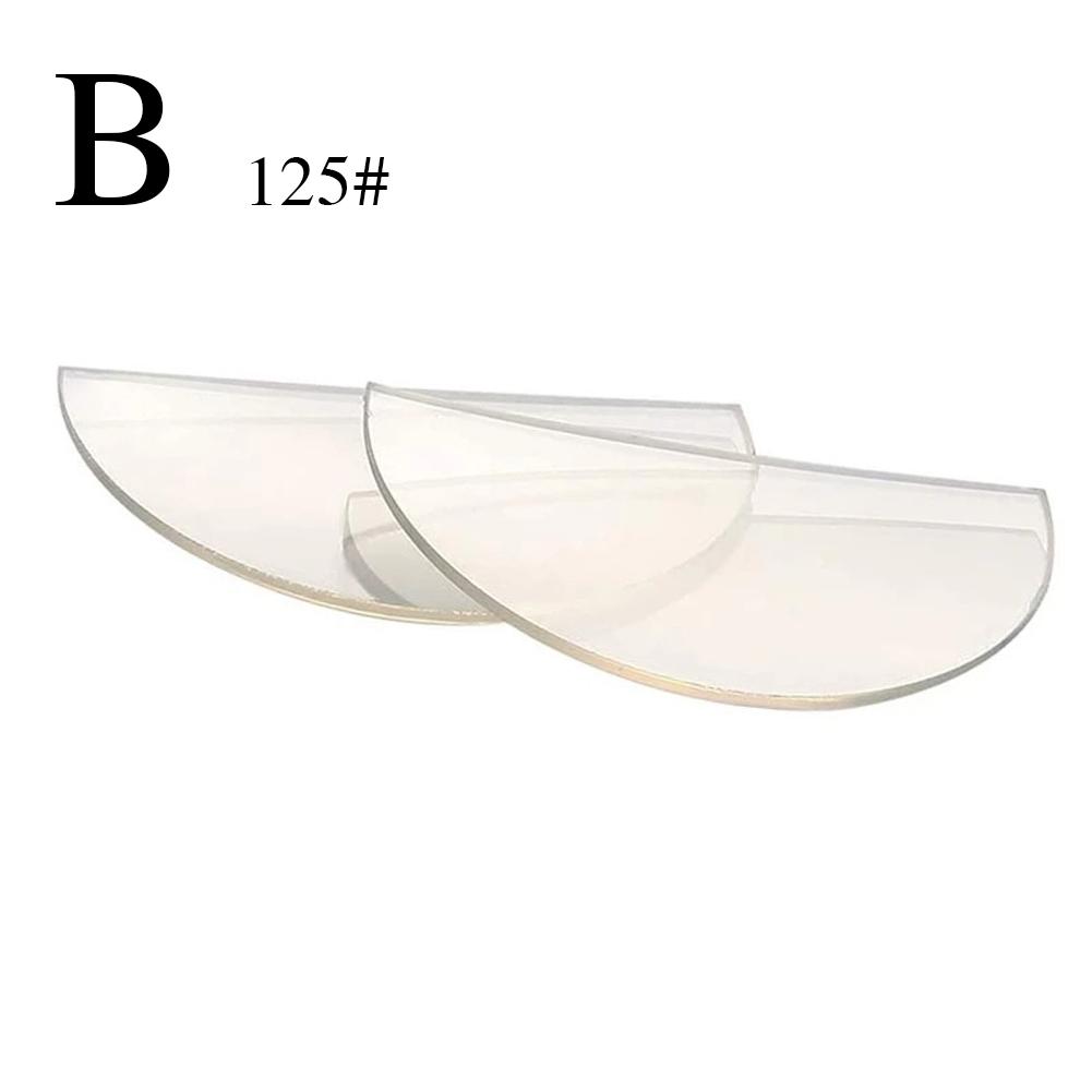 2 Stuks Stick-On Leesbril Lens Vloeibare Siliconen Bifocale Verziend Lenzen Vergroting Bifocale Lenzen +100 Tot +350: WHITE