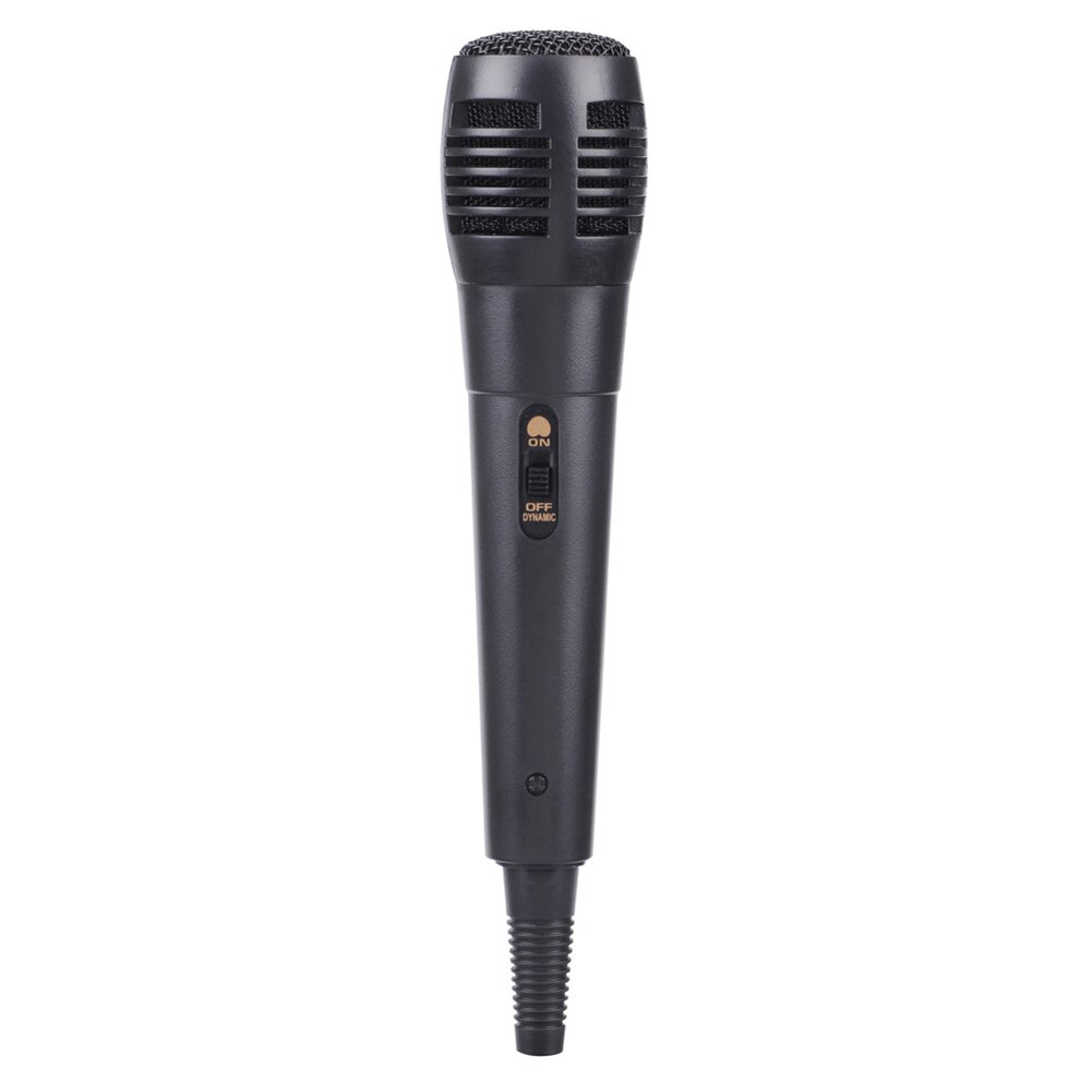 3.5mm Wired Microphone Portable Handheld Microphone 6.5mm Wired Uni-directional Dynamic Karaoke Microphone with Audio Cable