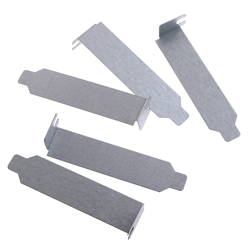 5Pcs/lot Metal PCI Slot Cover Dust Filter Blanking Board Cooling Fan Dust Filter Ventilation PC Computer Case