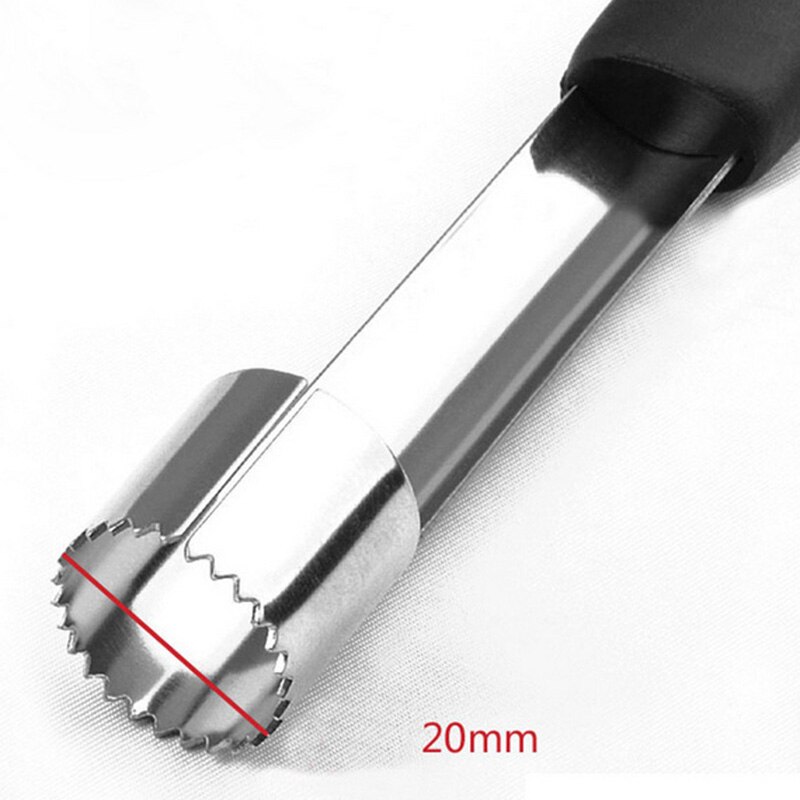 Fruits Pomme Énucléés Noyau De Noyau Séparateur Gadgets De Cuisine En Acier Inoxydable De Décapant De Graine avec Forte Lames Dentelées