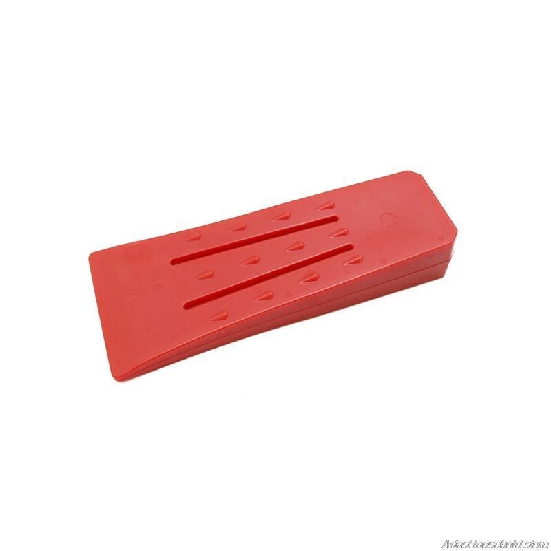 Durable Tree Felling Wedges for Tree Cutting Plastic Logging Wedges for Chain Saw Supplies Plastic Felling Wedges: Red