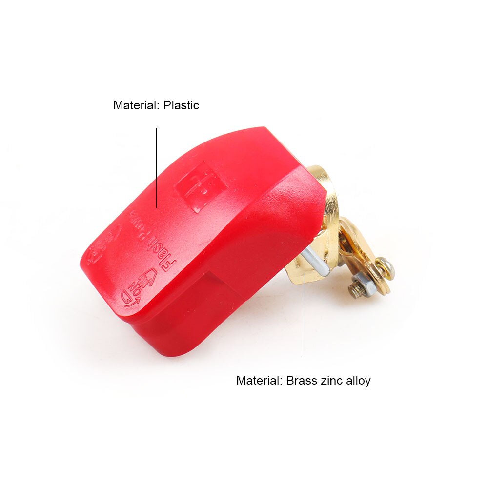 Abrazaderas universales de terminales de batería de liberación rápida de 12V para coche, Conector de batería de motocicleta y caravana, accesorios de coche, piezas de coche