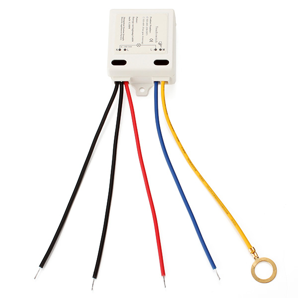 Interruptor táctil de encendido y apagado, 120V a 240V, con amortiguador de sobretensiones para XD-608 de lámpara LED