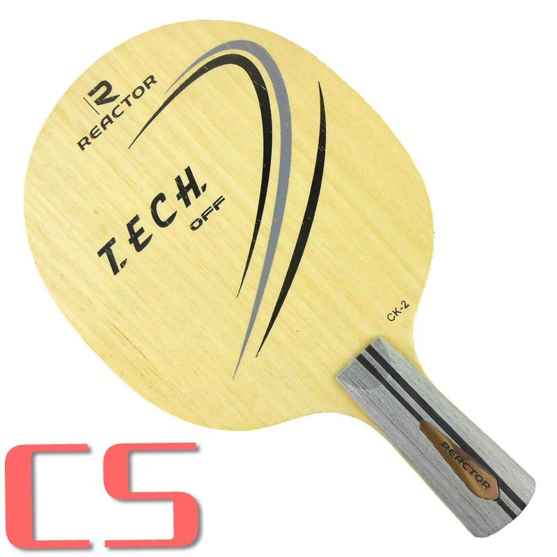 REACTOR CK-2 Table Tennis Carbon Racket Ping Pong Blade Bat Tenis De Mesa CK2 Paddle: CS  short handle