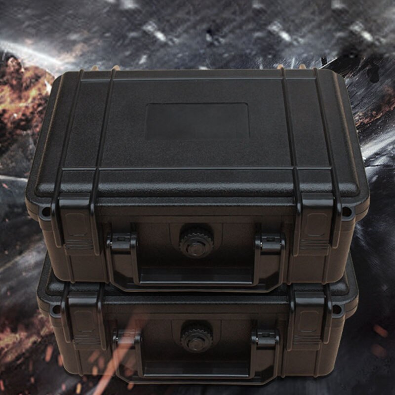 MG215 Hard instrument box+ keyhole PP tool box plastic waterproof case Bag+lattice sponge Storage in outdoor,exploration,factory