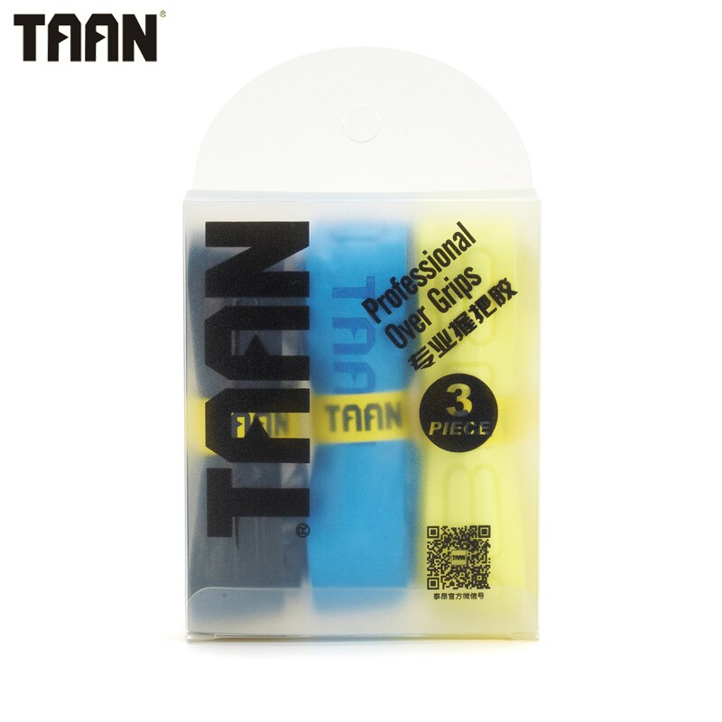 3 Stks/partij Taan Professionele Over Grip Racket Overgrip Badminton Handvat Tape Anti Slip Schokabsorptie Zweetband H12