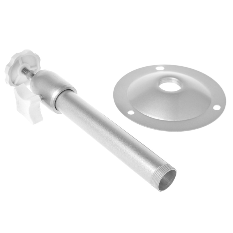 1 st 1pc 360 graders justerbar projektor takfäste stativ vägg projektor fäste metall vridbart fäste