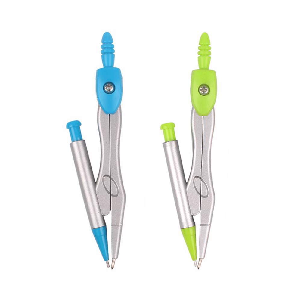 8 Pieces Compass Set Math Geometry Kit Drawing Tools Includes Rulers Protractor Compass Stationery Supplies