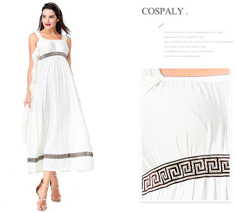 Purim Ladies Roman Princess Toga Fancy Dress Halloween Greek Olympic Goddess Grecian Outfit Arabic Prince Caesar Costume for Men