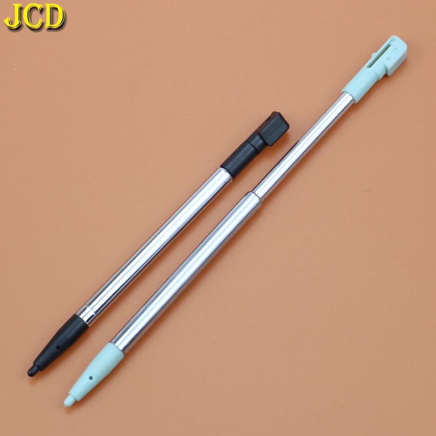 JCD-Juego de lápiz táctil de pantalla táctil de Metal retráctil de 5 colores para Nintendo 3DS, accesorio para juegos NDSi NDSL, 1 Uds.