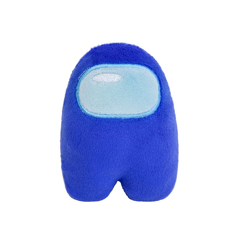 10Cm Gevulde Poppen Onder Ons Pluche Dier Onder Ons Spel Knuffel Kawaii Figuur Peluche Brinquedos Kids Jongen Speelgoed kerstcadeau: Blauw