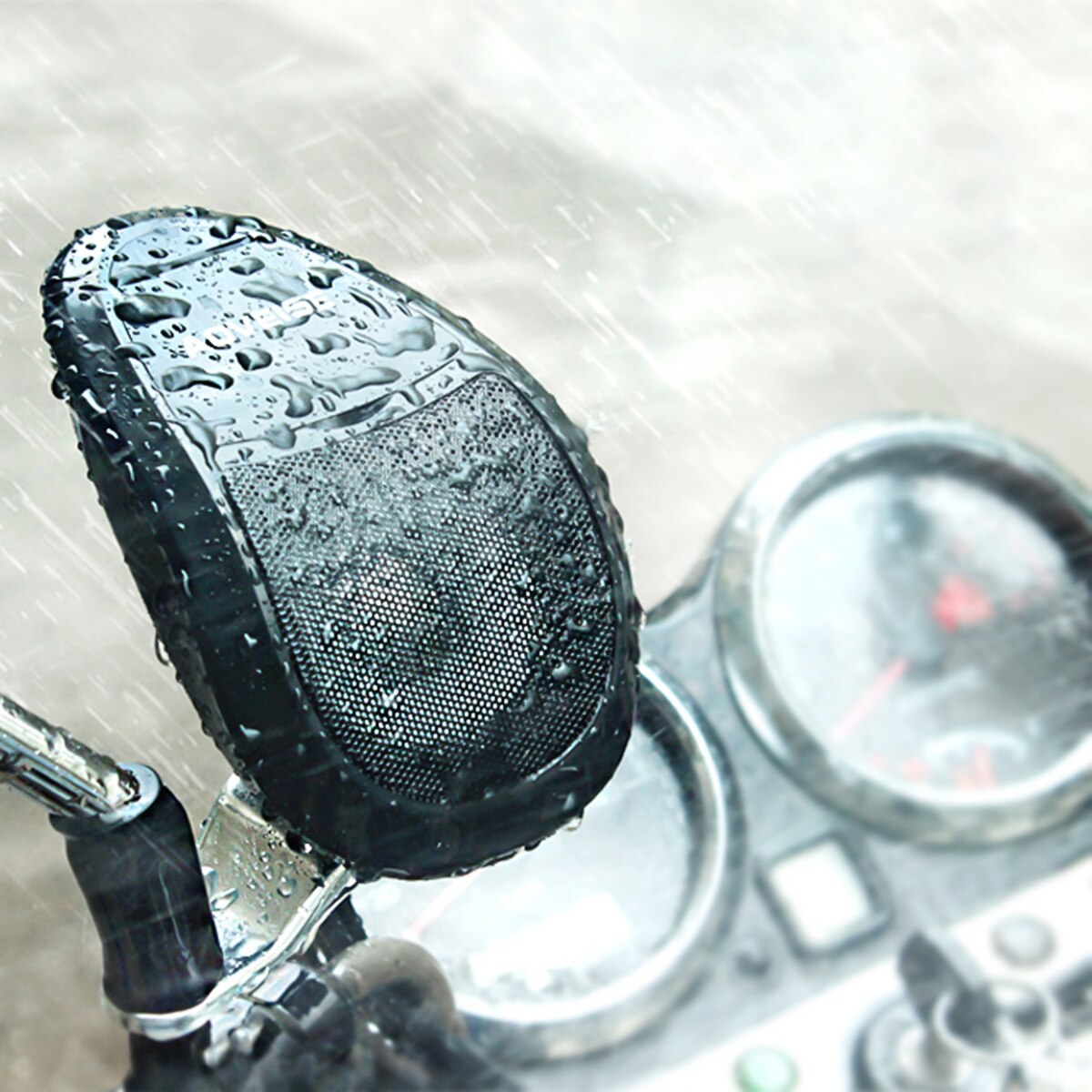 Altoparlante Bluetooth per moto sistema Audio MP3 impermeabile Radio FM U discoteca TF carta per moto/Atv/Utv /scooter e altro