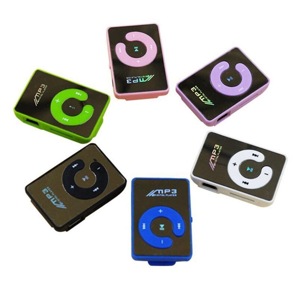 Kleine Formaat Draagbare MP3 Speler Mini Lcd-scherm MP3 Muziekspeler Ondersteuning 32 Gb Geen Scherm Spiegel MP3