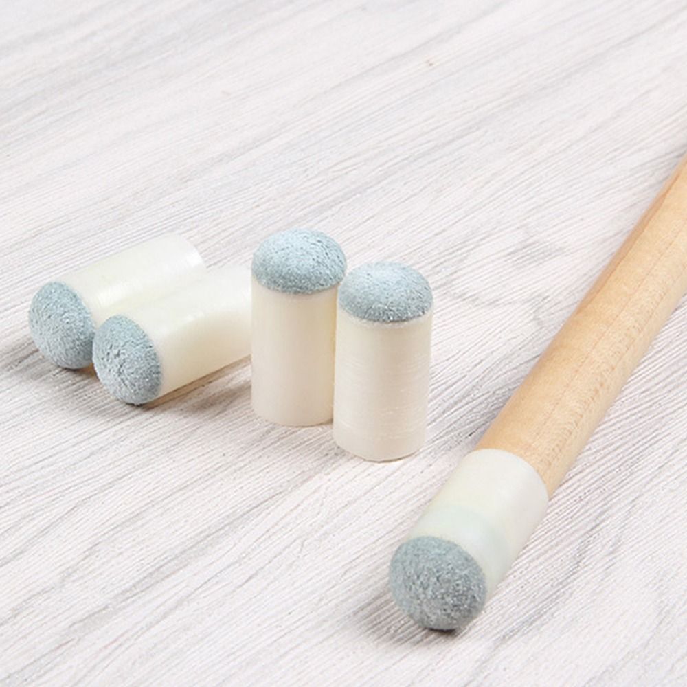 10 stk./pakke 9/10/11/12/13mm billardkøspidser spidsbeskytter plastik poolkø-udskiftningsdæksel snookertilbehør holdbart