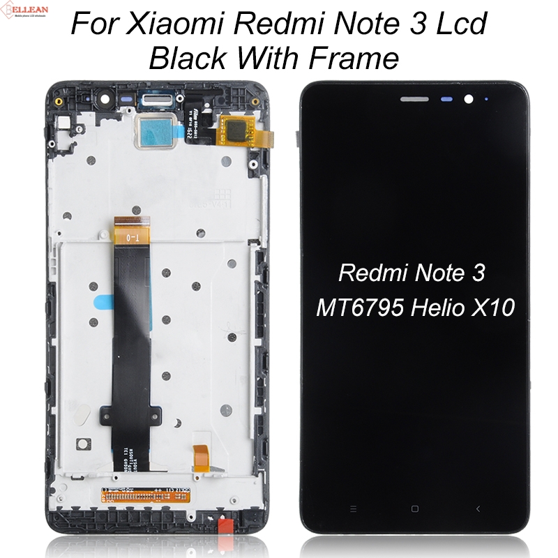 HH 1 Uds AAA 150mm para Redmi nota 3 Lcd con la pantalla táctil de la Asamblea 152mm nota 3 PRO SE pantalla para Xiaomi Redmi Note 3 Pro Lcd: 150mm BlackWithFrame