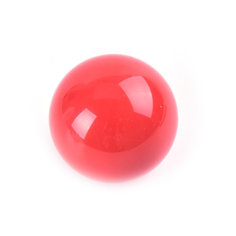 Snookerbold 1pc 52.5mm poolbolde rød billard træningsbold harpiks stødbold til billard snooker tilbehør