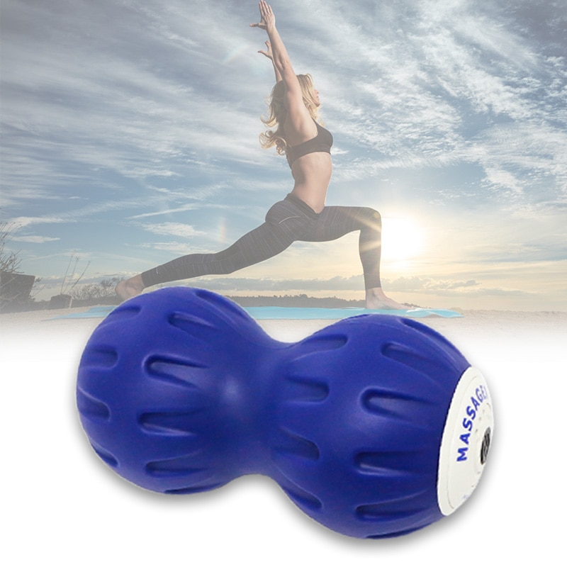 Peanut Massage Ball Deep Tissue Trigger Point Therapy Cordless Ball Vibration Electric