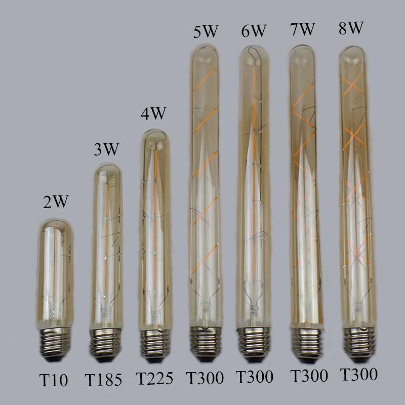 T185 T225 T300 LED Vintage Edison Lamp LED Lamp E27 2W 3W 4W 5W 6W 7W 8W 220V Retro Vlam Licht Voor Home Decoratie