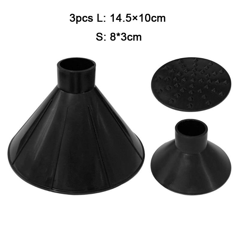 Auto Car Magic Window Windshield Car Ice Scraper Shaped Funnel Snow Remover Deicer Cone Deicing Tool Scraping