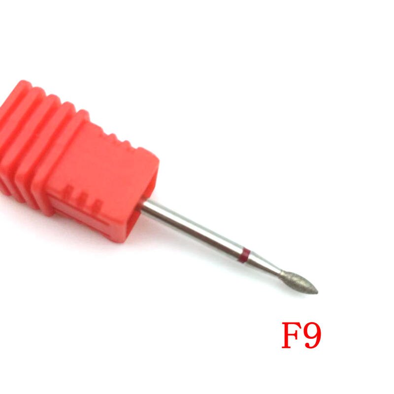20 typer søm keramisk bor negle manicure bord ony ren negle bor bit sikkerheds bit søm boremaskine tilbehør: F9