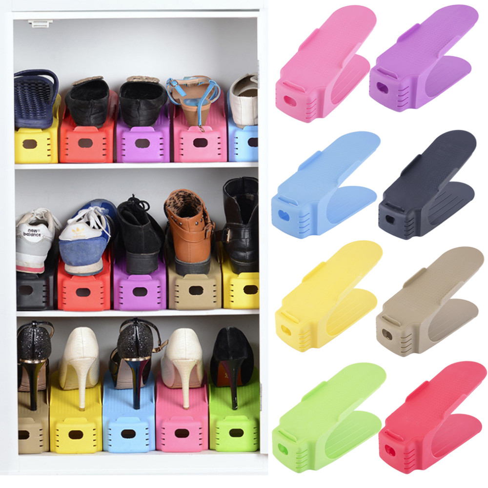 Shoe Racks Modern Double Cleaning Storage Shoes Rack Living Room Convenient Shoebox Shoes Organizer Stand Shelf