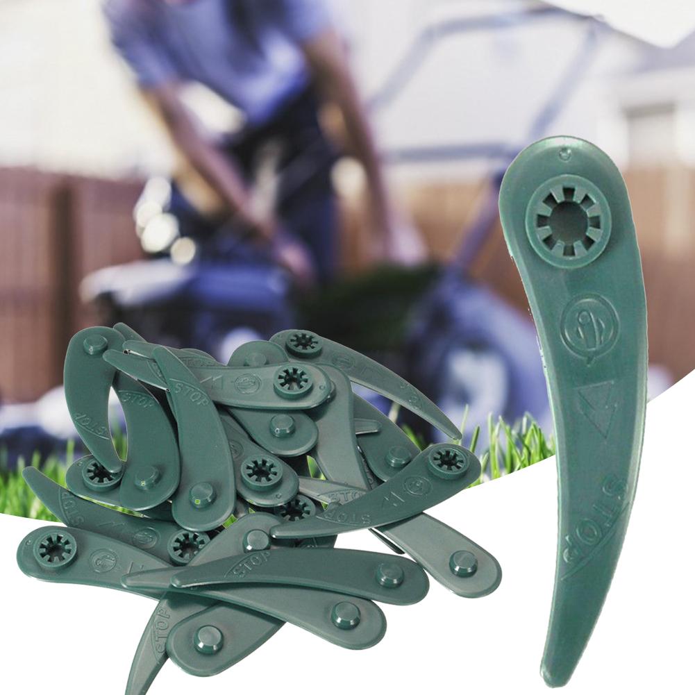 25 Stuks Plastic Messen Voor Bosch Art 2318 Li/2618Li Gras Strimmer