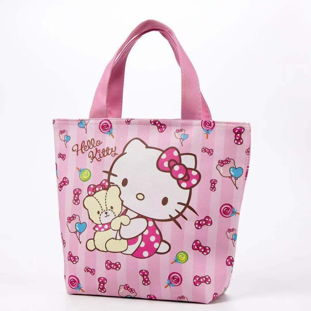 Cute cartoon handbag lunch box bento carrying bag YEY-2996: 3