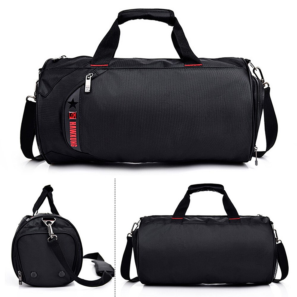 Sports Gym Bag with Separate Wet Pocket Shoes Compartment Travel Duffel Bag Weekender Athlete Fitness Bags Handbag for Men Women
