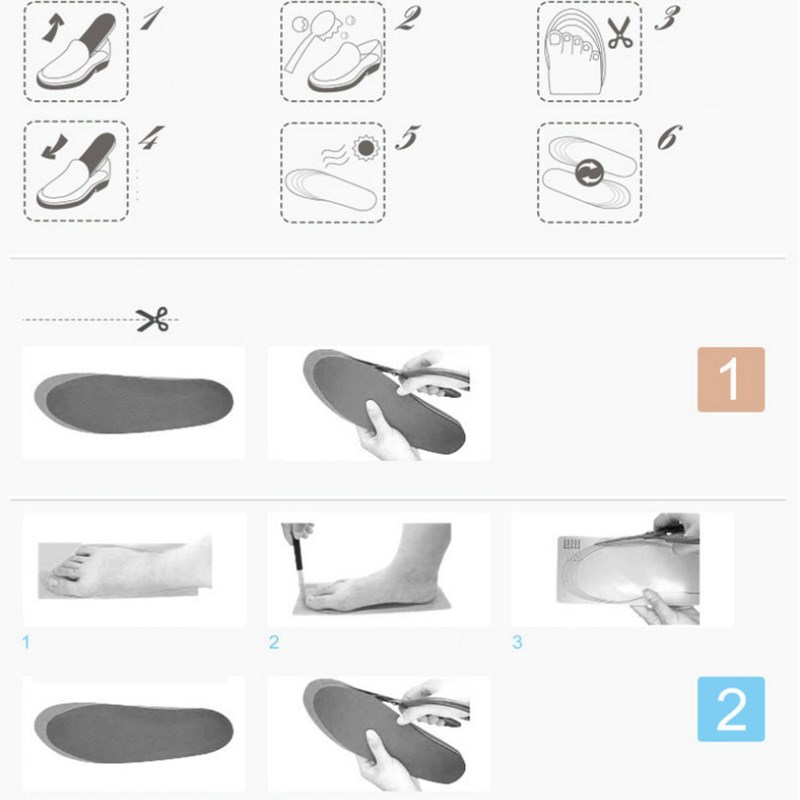 Inlegzolen Stretch Ademend Deodorant Kussen Voor Voeten Man Vrouwen orthopedische Binnenzool Voor Schoenen Zool Spons Hoge hakken Pad Plus size
