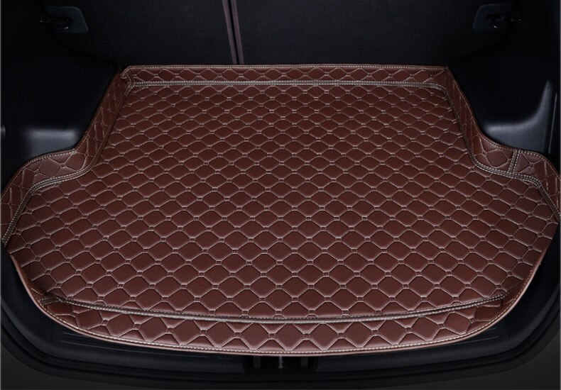 Kofferbak Mat Voor Hyundai Santa Fe Modificatie Kofferbak Pat Bescherming High-Side Waterdichte Auto Decoraties: high coffee