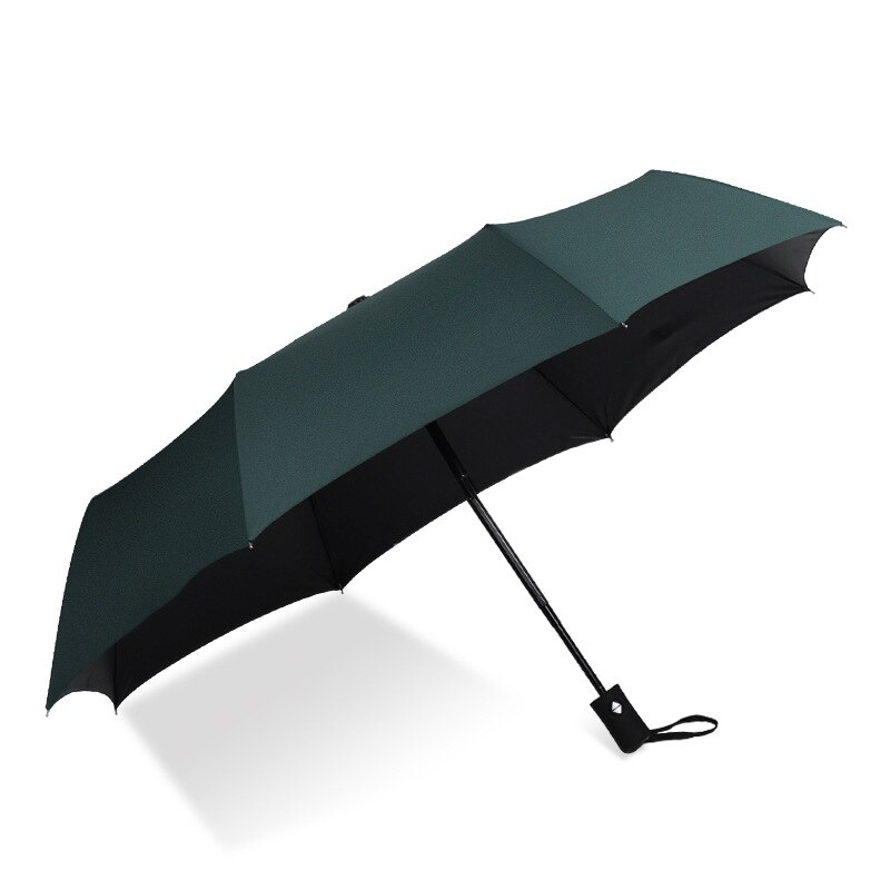 Automatic Folding Umbrella Girl UV Folding Umbrella Sun Rain Sunshade Unisex Black Glue Waterproof Portable Travel UMBRELLAS