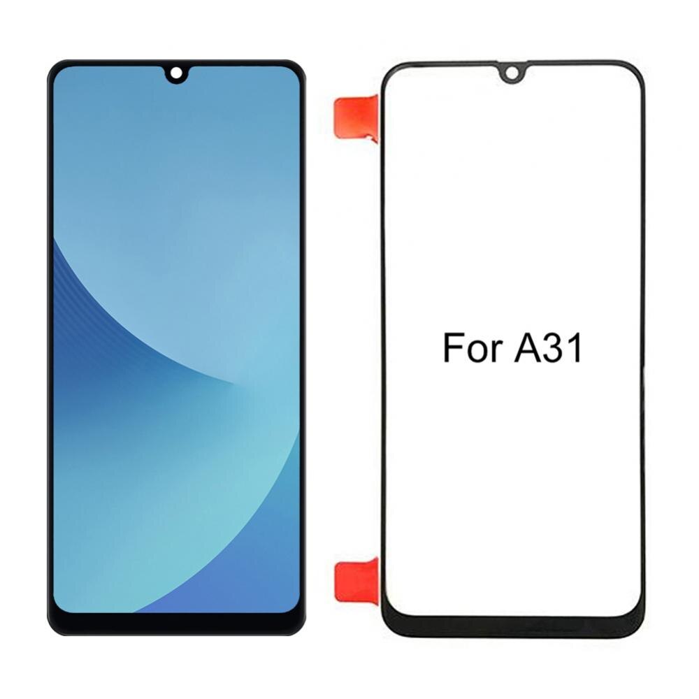 Suitable for Samsung Galaxy A21 A31 A41 replacement screen front glass lens repair kit touch screen glass + repair tool