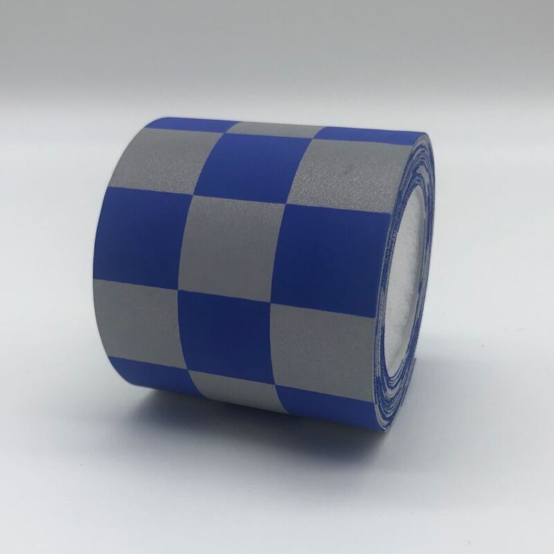 Nastro di sicurezza in tessuto riflettente argento per borse per abbigliamento da cucire