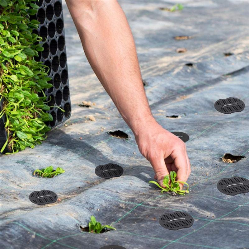 50 Stuks U-Vorm Grond Nagels Bevestiging Nagels Gazon Nagels Met 10 Stuks Buffer Wasmachine