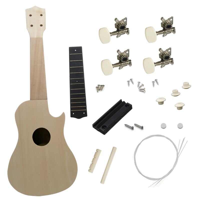 21 tuuman ukulele diy setti hawaii kitara sopraano ukelele tuki maalaus lasten lasten soittimet lelut: Default Title