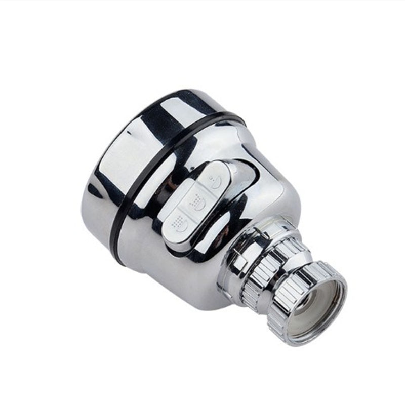 Multi kitchen Faucet connector shower water saver three adjustment universal rotation spatter proof faucet head adapter