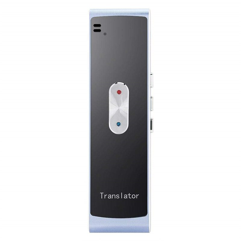Smart Voice Speech Translator Two-Way Real Time 30 Multi-Language Translation For Learning Travelling Business Meet: Silver