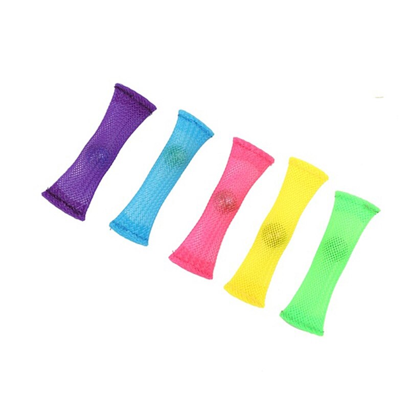 Decompression Toy Weave Network Management Belt Marbles Simple Solid Color Children's Toy Puzzle Fun Children Toys: Default Title