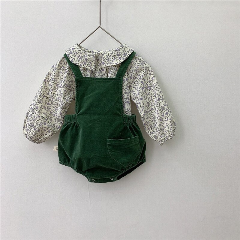 Milancel Herfst Babybodysuit Schattige Baby Jongens Kleding Corduroy Baby Meisje Jumpsuit Baby Outfit
