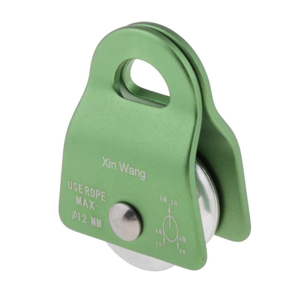 20KN Single Pulley fr Hauling System Climbing Rescue Dragging Arborist