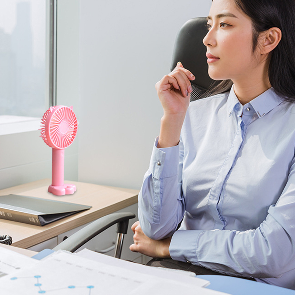 Mini Ventilator Draagbare Water Spray Mist Fan Elektrische Usb Oplaadbare Handheld Koeling Airconditioner Luchtbevochtiger Voor Outdoor