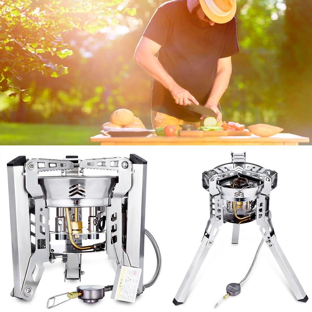 Bulin B16 Pro – réchaud à gaz, 6800W, pour pique-nique, Barbecue, Camping, extérieur
