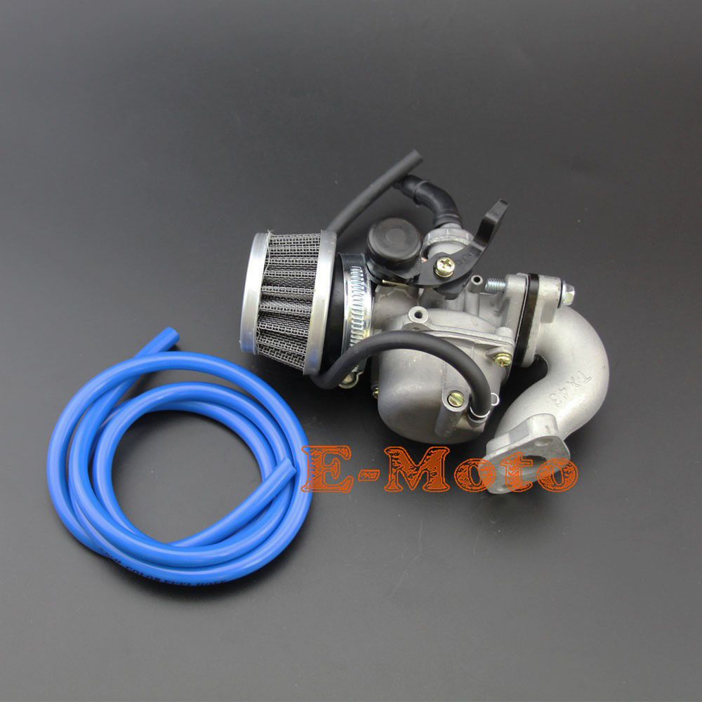 19Mm Carburateur PZ19 Carb Voor Chinese 50cc 70cc 90cc 110cc 125 Cc Atv Quad Pit Dirt Bike Coolsster: Blauw