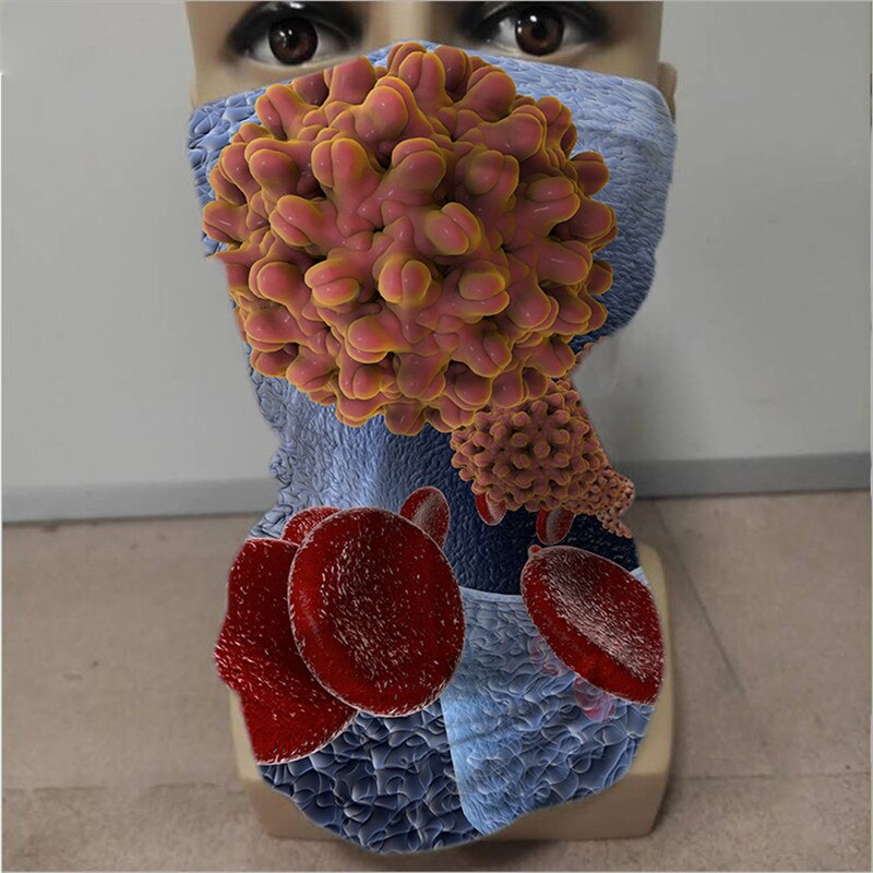 Kvinder halstørklæde ring tørklæde hals gamacher trykt hovedtørklæde bandanas tube pandebånd unisex motorcykel kranium bandanas magisk tørklæde