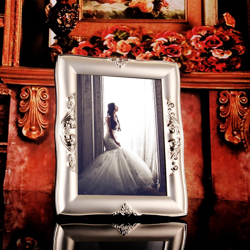 Good Luxury Silver Plated Metal Photo Frame Picture Frames MPF003